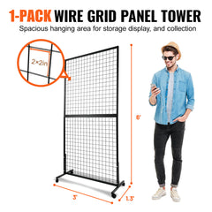 3'×6' Double-Layer Grid Panels