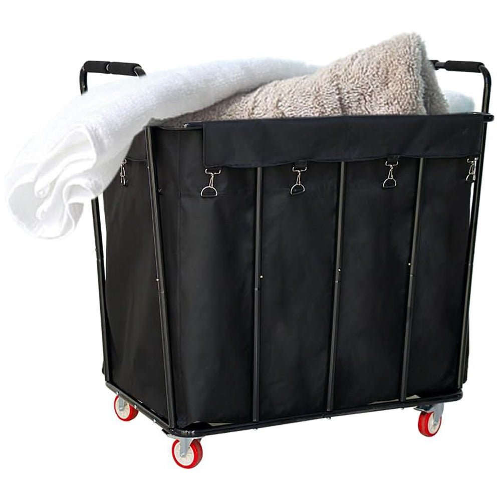 Large Commercial Laundry Cart with Wheels