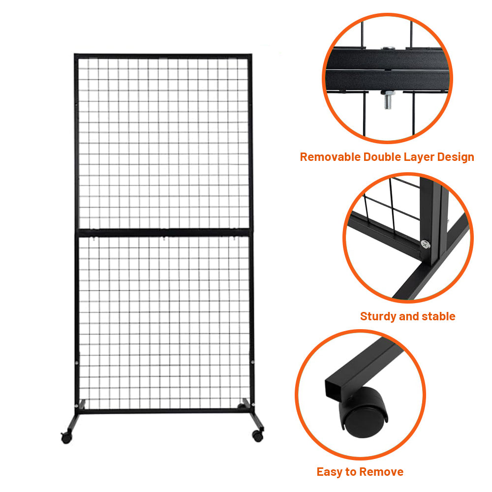 3'×6' Double-Layer Grid Panels