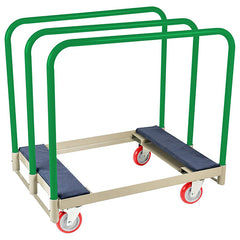 1000 lbs Capacity Steel Panel Truck Cart with Swivel Casters